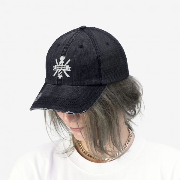 Oakleys Barber Pole Trucker Hat - Image 13