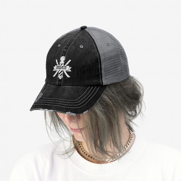 Oakleys Barber Pole Trucker Hat - Image 3