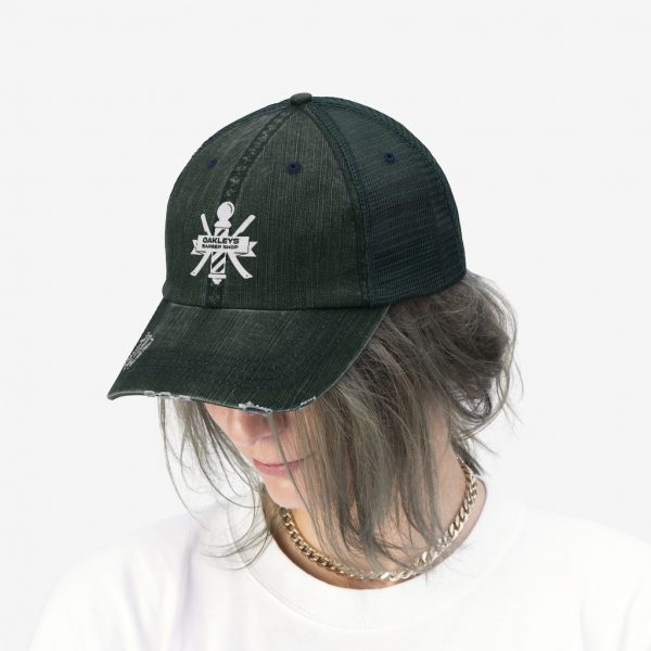Oakleys Barber Pole Trucker Hat - Image 8